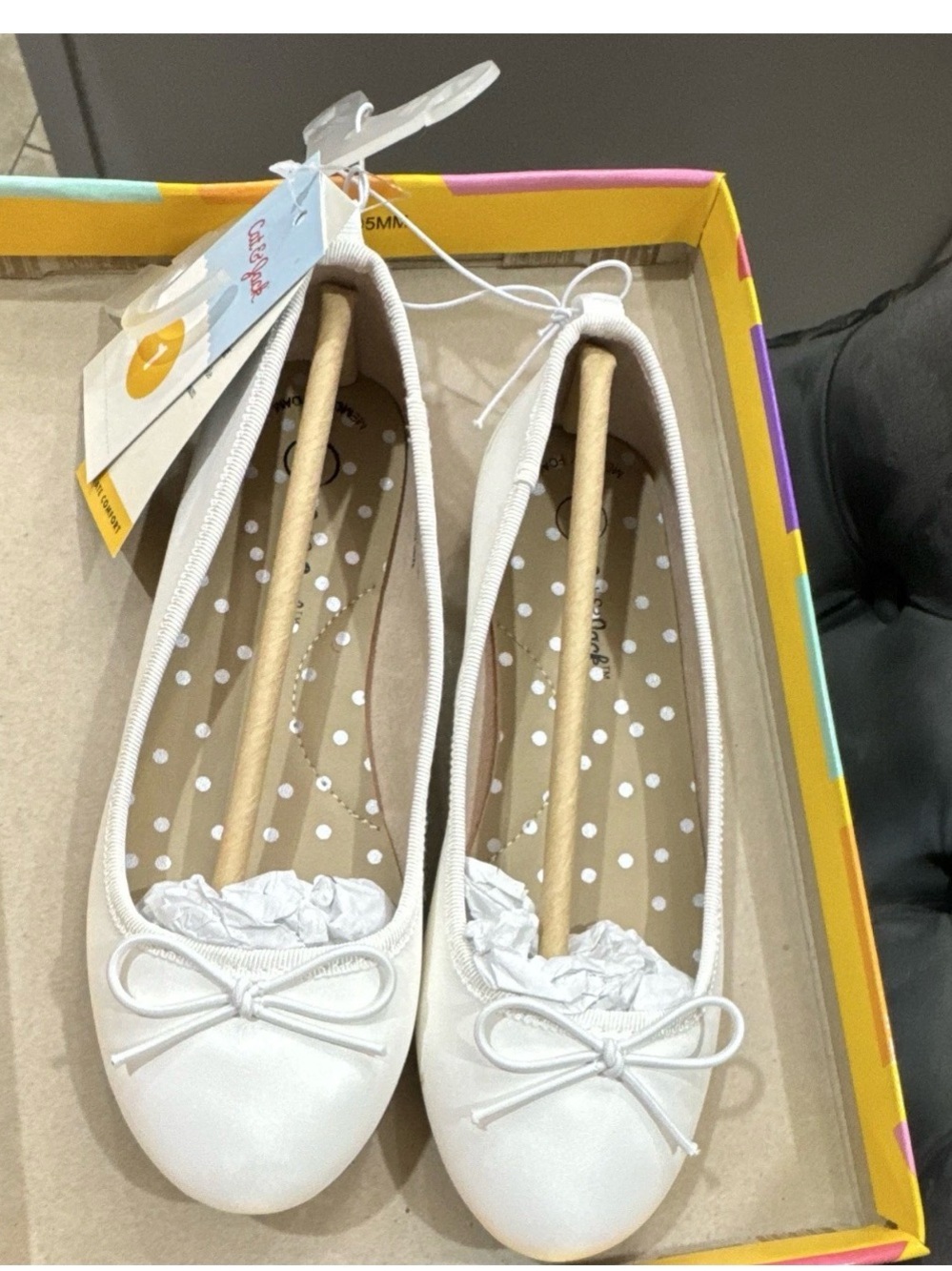 Little girls Ballet Flats with Bow